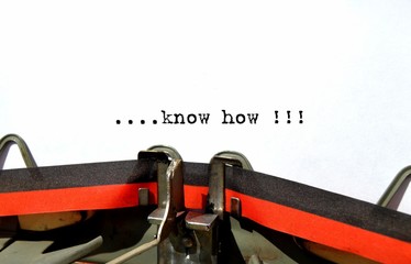 ...Know How