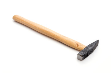 Hammer isolated white background