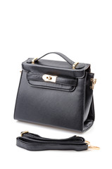 Handbag isolated white background
