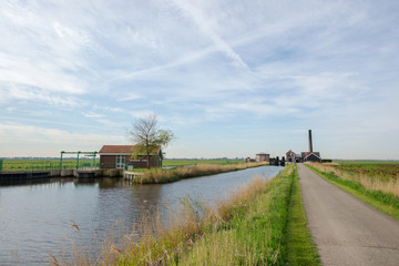 Fototapeta premium Dutch pumping station