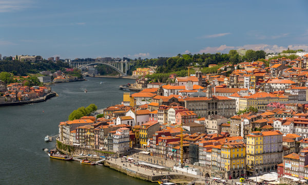 The historic center of Porto, Portugal