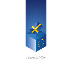 EU elections in Sweden vector