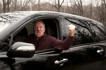 Angry driver