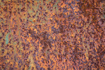 Rusty metal surface