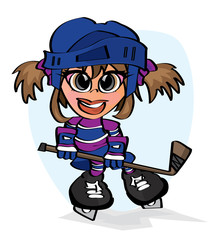 hockey fille