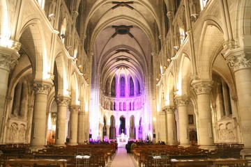 Naklejka premium église orléans