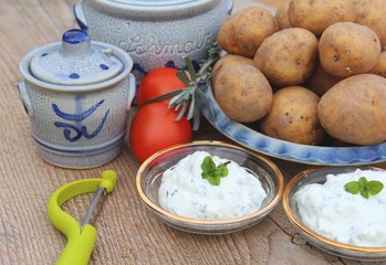 katoffel mit quark