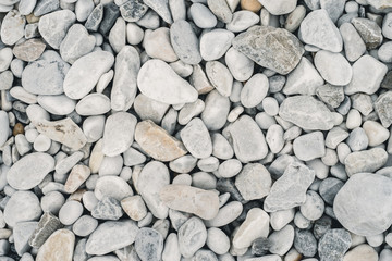 white stones