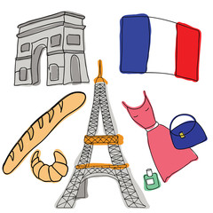 Vector symbols of France