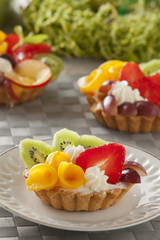 muffins with fruits