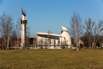Obraz premium Cracow , Lagiewniki - The Divine Mercy Sanctuary