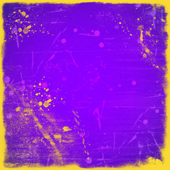 Obraz premium Violet scratched vintage background