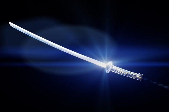 Japanese  katana sword