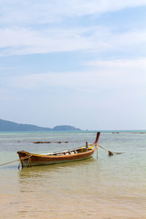 Fototapeta premium Boat in Phuket Thailand