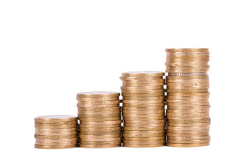 Coins in  Growth Chart