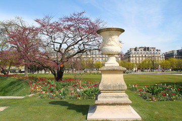 Fototapeta na wymiar Jardin des Tuileries, Paris