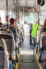 im Linienbus