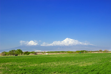 Ararat mountain , Armenia , Ararat valley