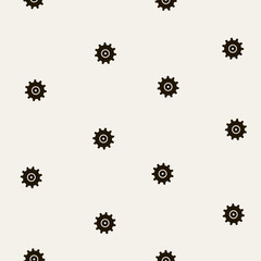 seamless background: cogwheel