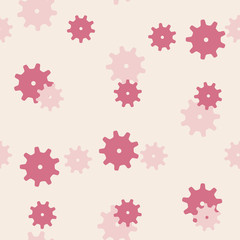 seamless background: cogwheel