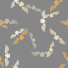 seamless background: house