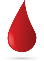 Obraz premium Blood drop