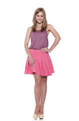 Beautiful young sexy woman