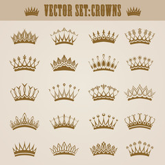 Victorian crowns