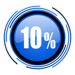 10 percent icon