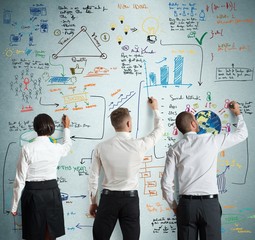 Teamwork with new business project