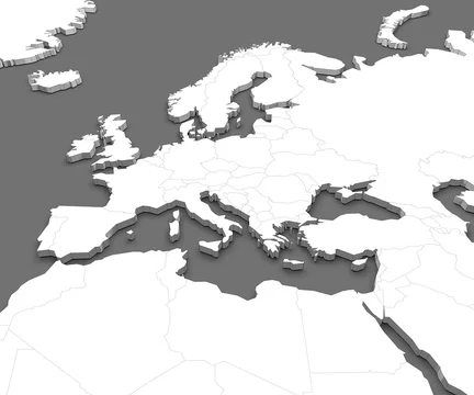Cartina Europa E Africa