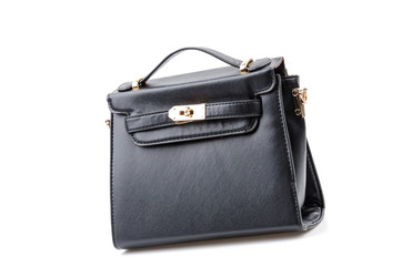 Handbag isolated white background