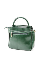 Handbag isolated white background