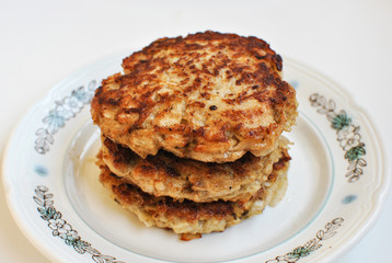 roasted cutlets of pork and cabbage