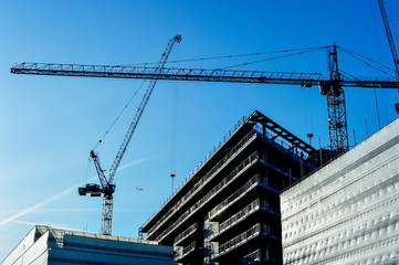 Construction of a high-rise building