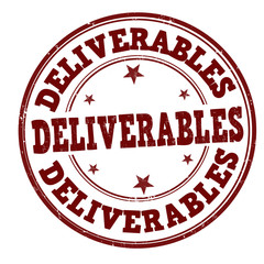 Deliverables stamp