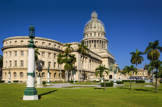 El Capitolio, in Havana, Cuba