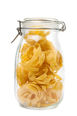 Pasta in a jar