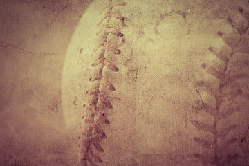 Baseball vintage background