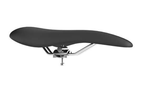 realistic 3d render of bicycle seat