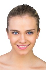 Obraz premium Smiling blonde natural beauty