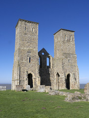 Fototapeta premium St Marys Church, Reculver, Kent,