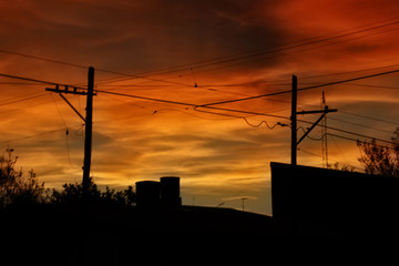 Fire in the sky © graciela rossi