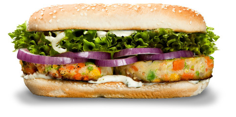 Vegetarischer Burger