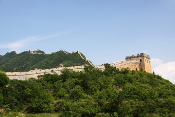 Fototapeta premium Great wall of China - JinShanLing neat Beijing, China