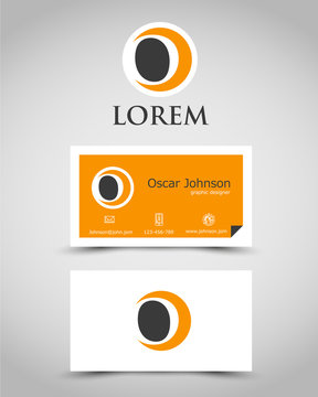 modern business card O
