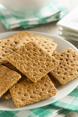 Healthy Honey Graham Crackers