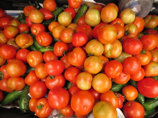 Fototapeta na wymiar adana yerli domates