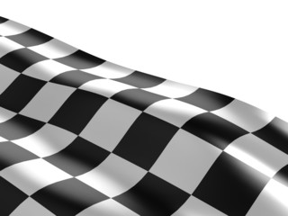 Checkered flag texture.
