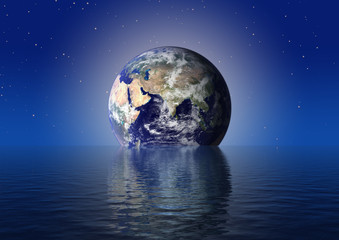 Obraz na płótnie Canvas earth globe